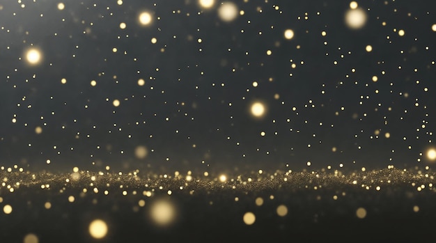 Fondo de bokeh dorado