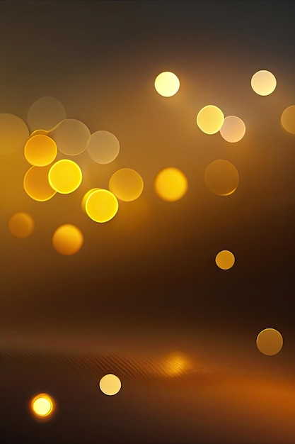 Fondo de bokeh dorado