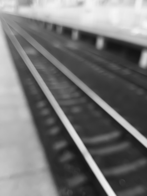 Fondo de bokeh de ferrocarril diagonal hd