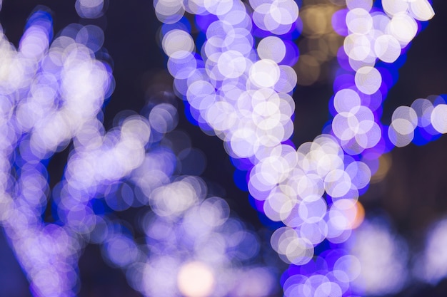 Fondo bokeh de navidad