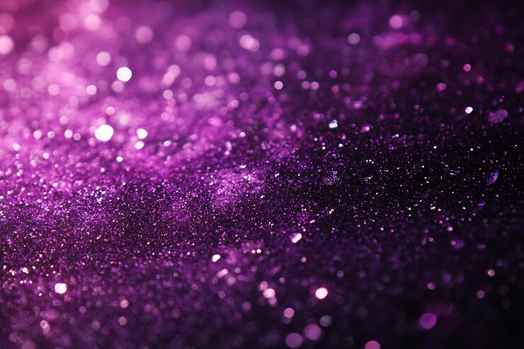 El fondo de bokeh púrpura brillante