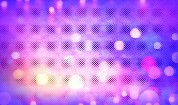 Foto fondo bokeh púrpura para cartel de banner eventos de vacaciones de temporada y celebraciones con espacio de copia