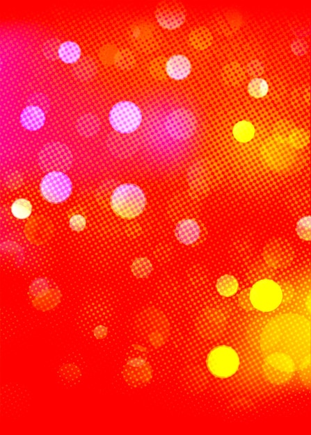 Fondo de bokeh rojo para Banner Poster Story Celebrations y varios trabajos de diseño