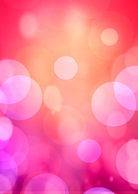 Fondo bokeh rosa para celebraciones de eventos de vacaciones estacionales y varios trabajos de diseño