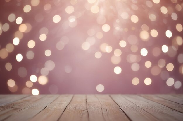 Foto el fondo de bokeh rosado brillante