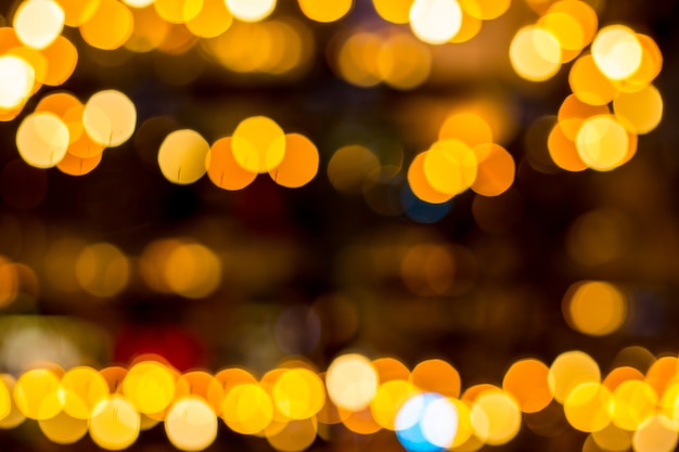 Fondo bokeh para su diseño en su año nuevo o día de Navidad.