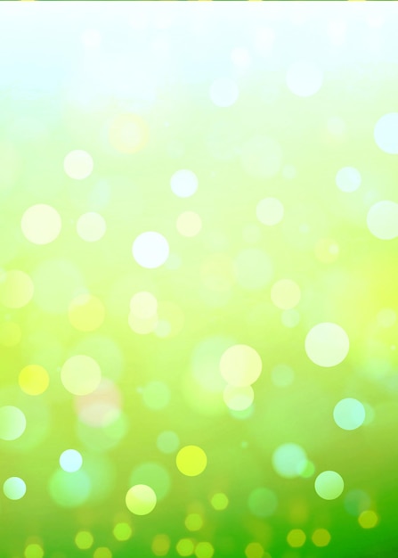 Fondo de bokeh verde para carteles de banner saludos de aniversario de la fiesta y varios trabajos de diseño