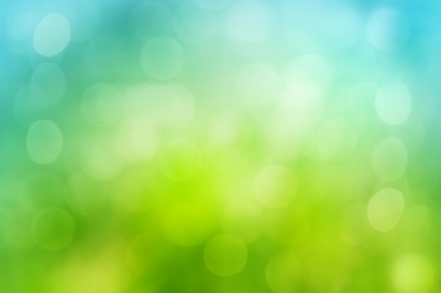 Fondo de bokeh verde natural