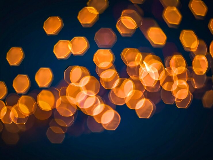 Foto el fondo de bokeh