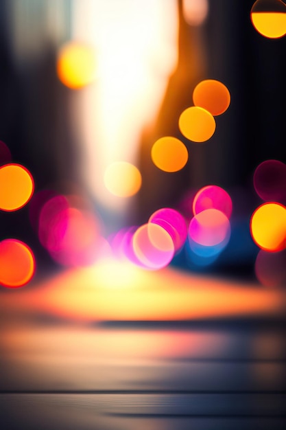 El fondo de Bokeh