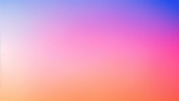 El fondo borroso abstracto de bokeh de gradiente naranja azul y rosa