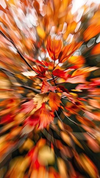 Fondo borroso abstracto en colores vibrantes