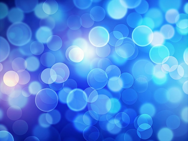 Fondo borroso de bokeh azul deslumbrado