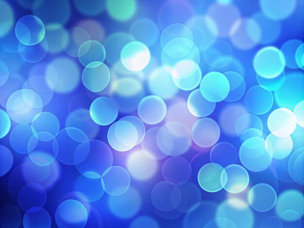 Fondo borroso de bokeh azul deslumbrado