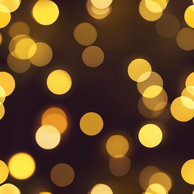 un fondo borroso de luces amarillas y naranjas