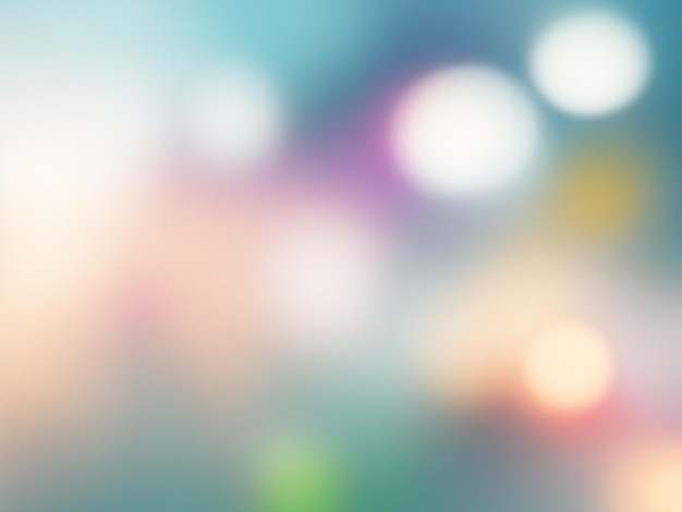 Fondo borroso de luz de bokeh abstracto