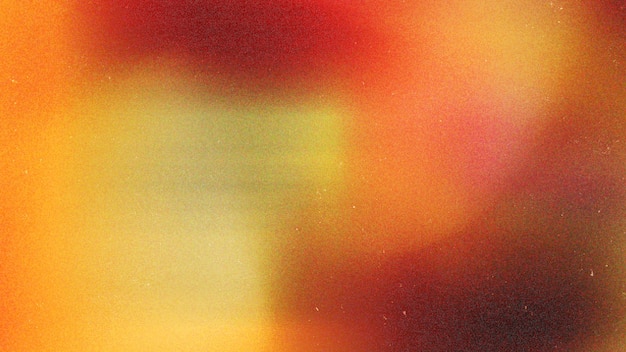 Fondo borroso moderno degradado de color abstracto y plantilla de textura de grano de película con un elegante