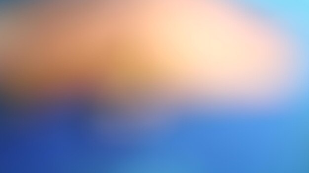 El fondo borroso del océano Abstracto el cielo del amanecer y el fondo de la naturaleza del océano
