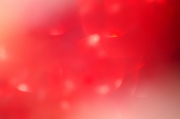 Fondo borroso rojo abstracto del bokeh