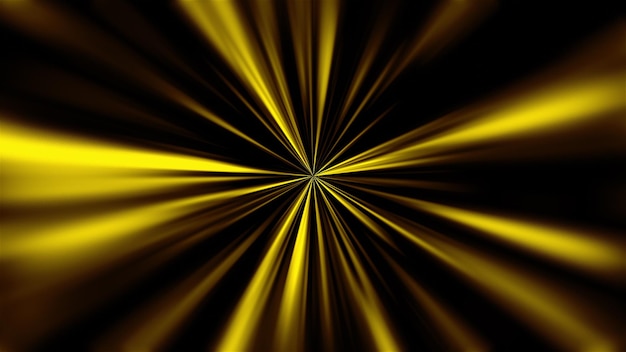 Fondo brillante 3d generado por computadora de rayos borrosos radiales
