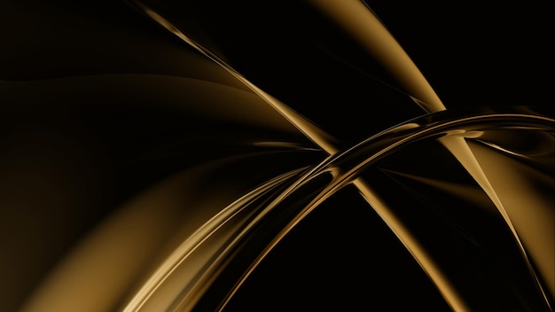 Fondo brillante abstracto de color dorado