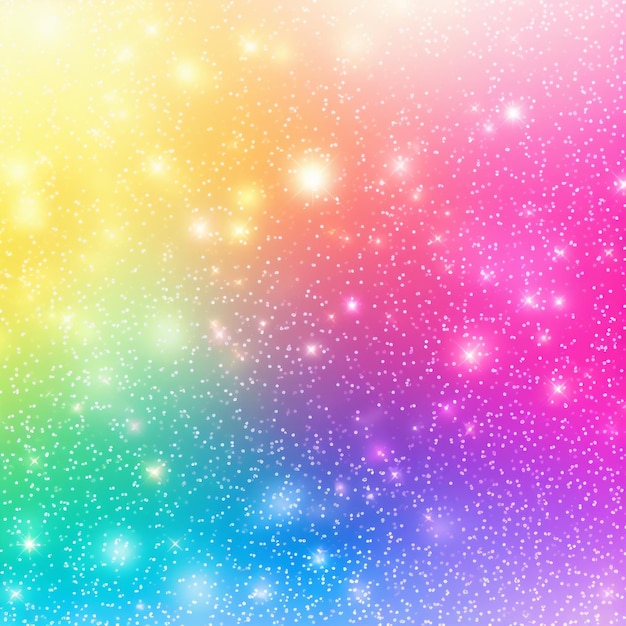 Fondo de brillo de arco iris en gradiente