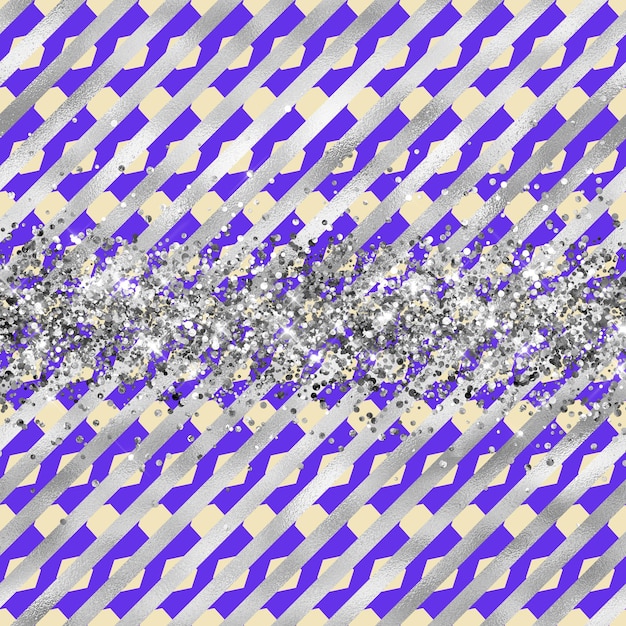 Fondo De Brillo De Patrones Sin Fisuras De Papel Digital