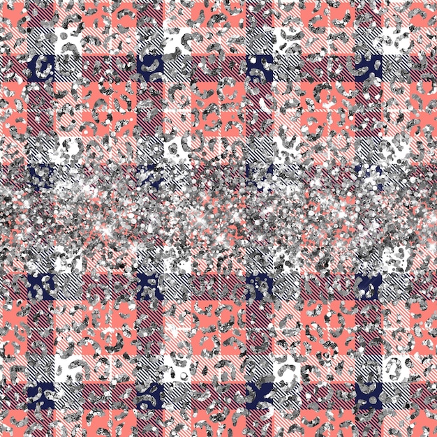 Fondo De Brillo De Patrones Sin Fisuras De Papel Digital