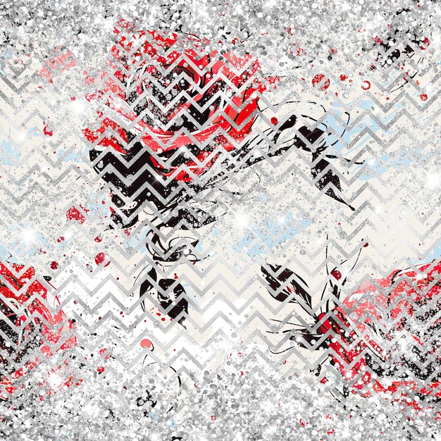 Fondo De Brillo De Patrones Sin Fisuras De Papel Digital