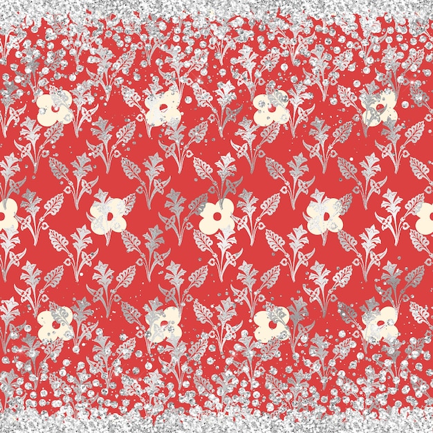 Fondo De Brillo De Patrones Sin Fisuras De Papel Digital