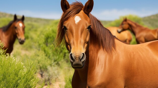 el fondo del caballo