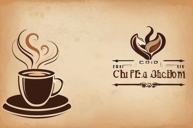 fondo de café de la cosecha