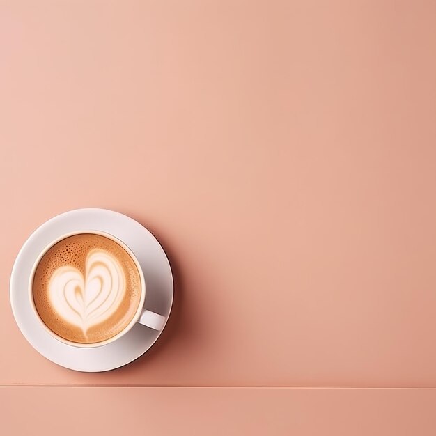 Fondo de café minimalista