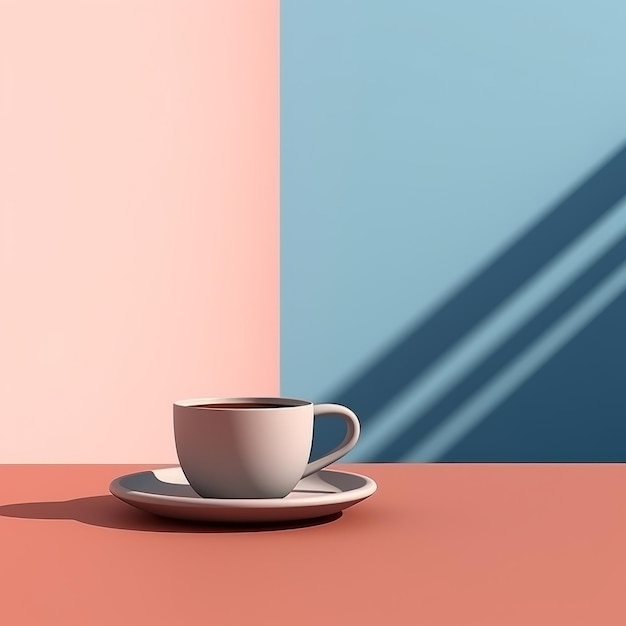 Fondo de café minimalista