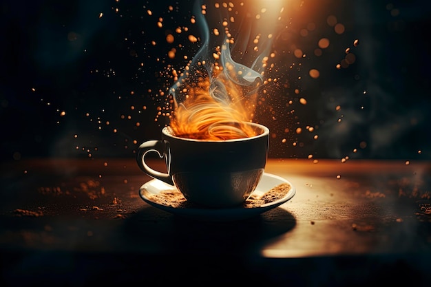 fondo de café