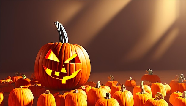 fondo de calabaza halloween