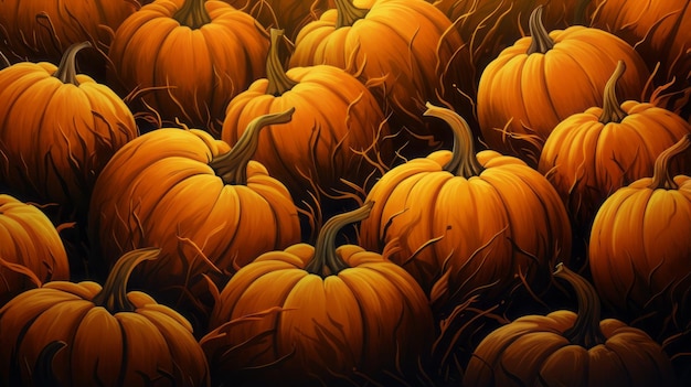 Foto fondo de calabaza naranja