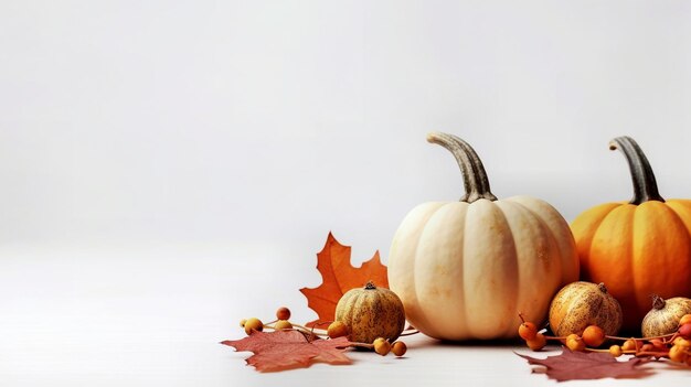 fondo de calabazas de acción de gracias