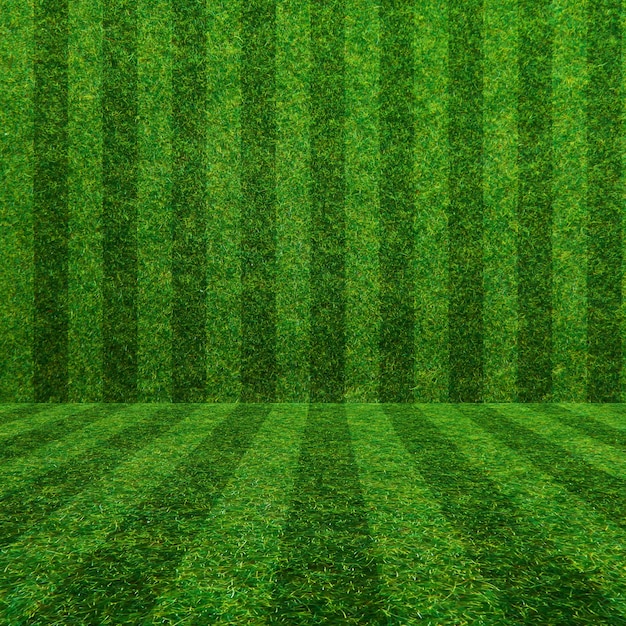 Fondo de campo de fútbol de hierba verde