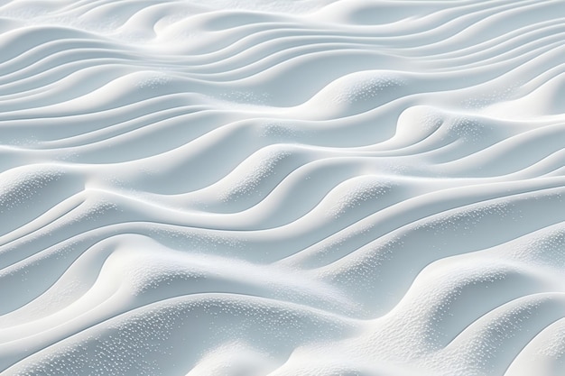 Foto fondo de campo de nieve blanca, generado por ia