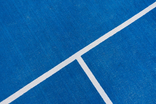 Fondo de cancha de deporte azul