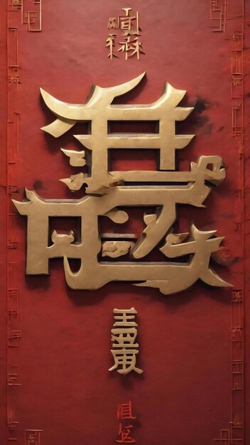 Fondo de caracteres chinos