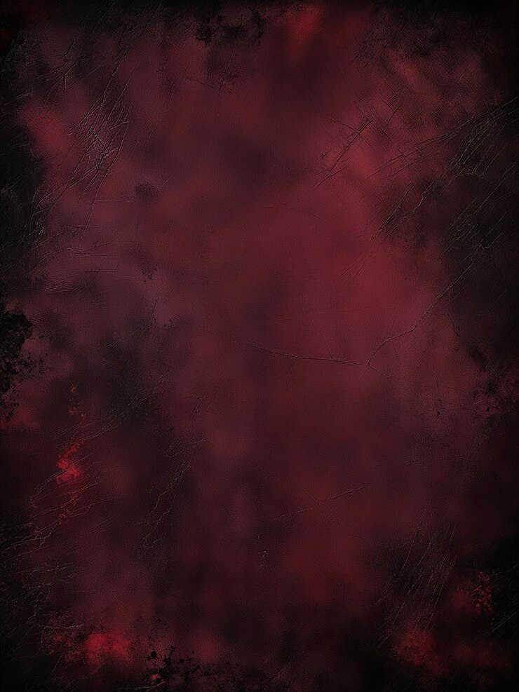 Un fondo carmesí oscuro y desgastado