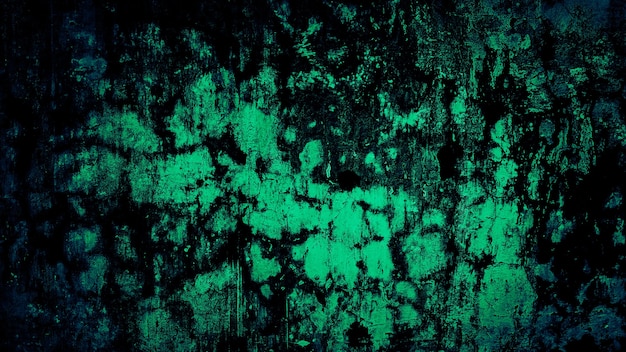 Fondo de cemento de pared de textura verde oscuro grunge abstracto