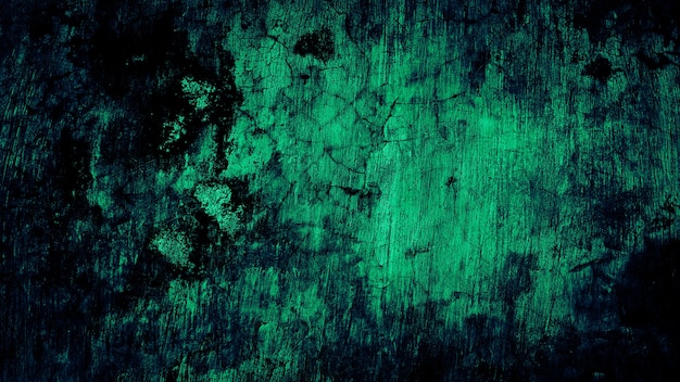 Fondo de cemento de pared de textura verde oscuro grunge abstracto