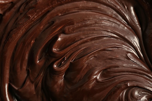 Fondo de chocolate derretido