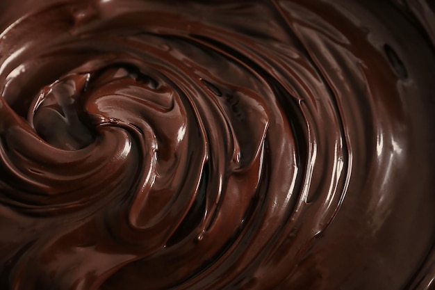 Fondo de chocolate derretido