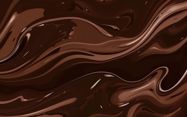 Un fondo de chocolate oscuro con un patrón de chocolate oscuro