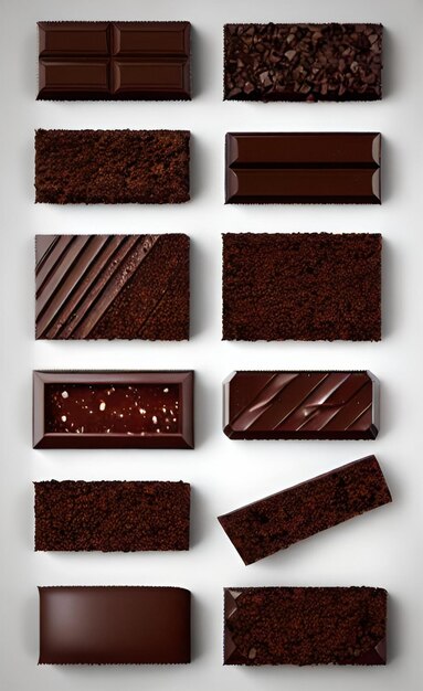 Foto fondo de chocolate