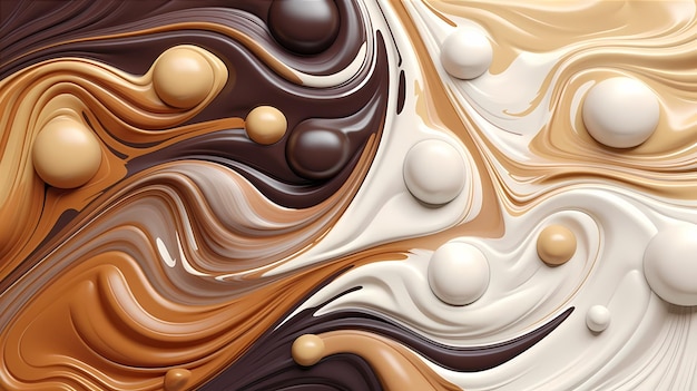 Fondo de chocolate